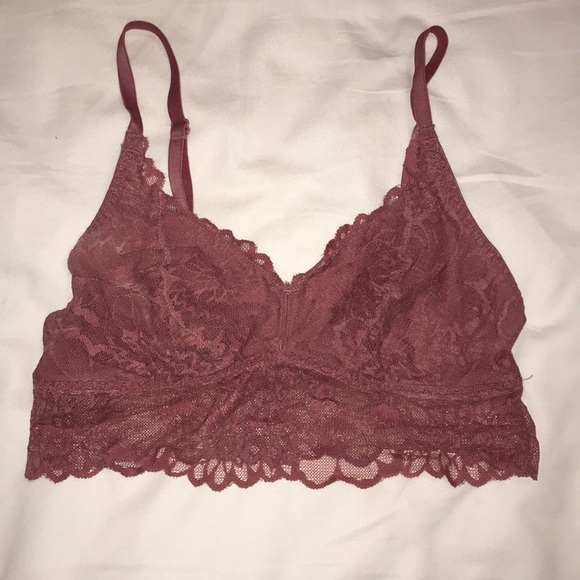 mauve bralette